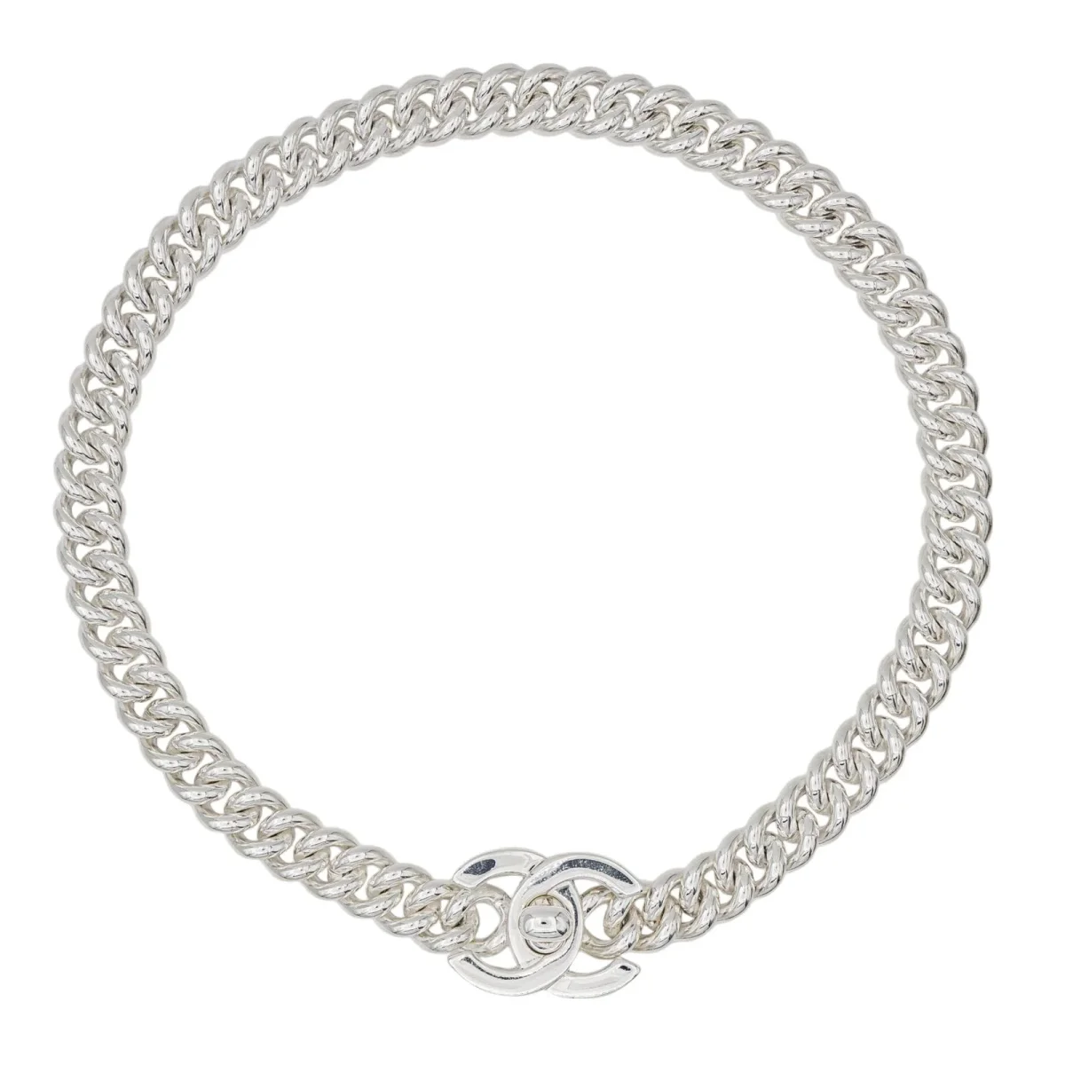 Chanel Collier Printemps 1996 Argent – Image 4