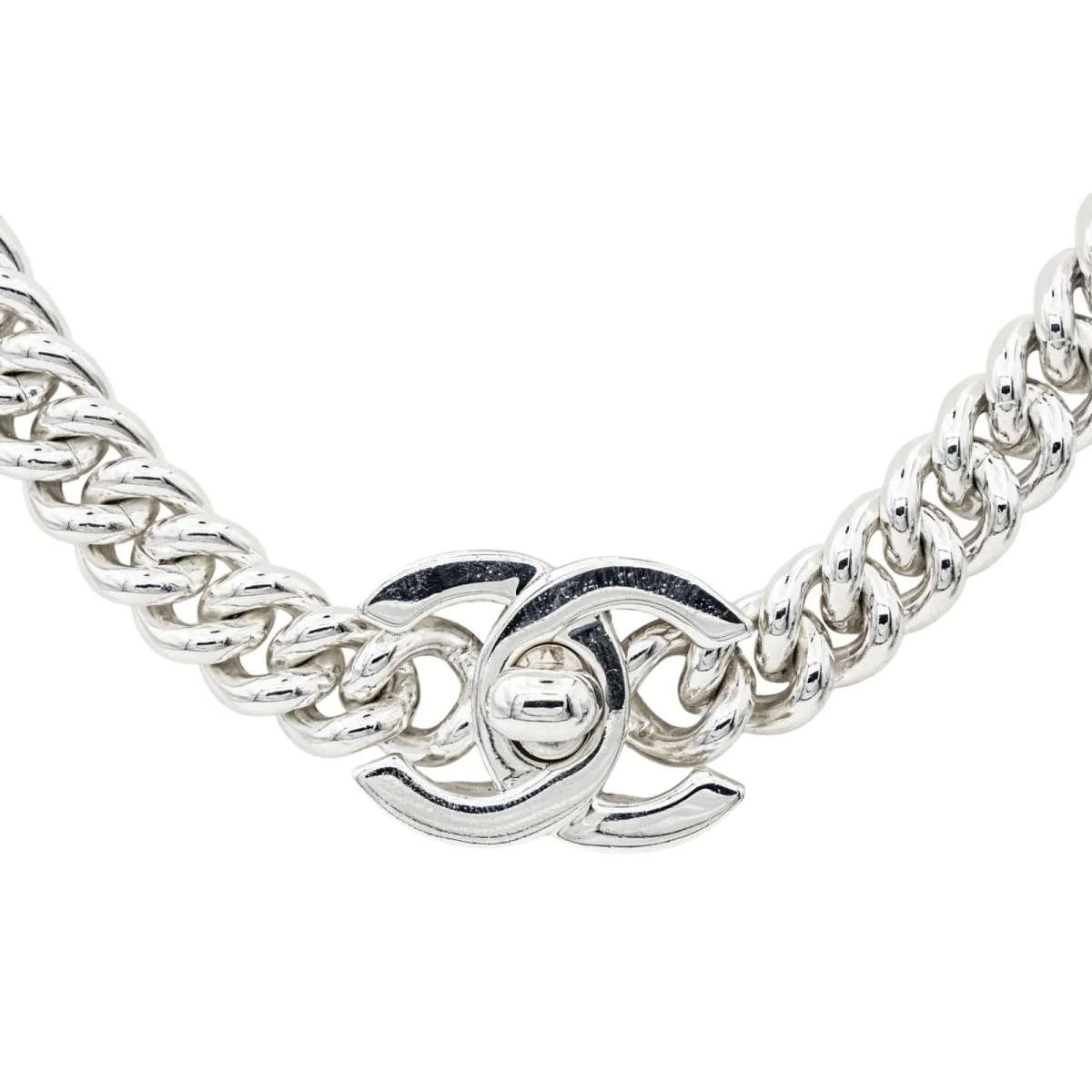 Chanel Collier Printemps 1996 Argent – Image 6