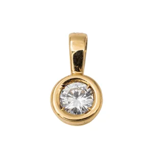 Pendentif Or jaune Diamant