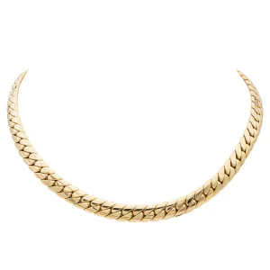 Cartier Collier Maille anglaise  Or jaune