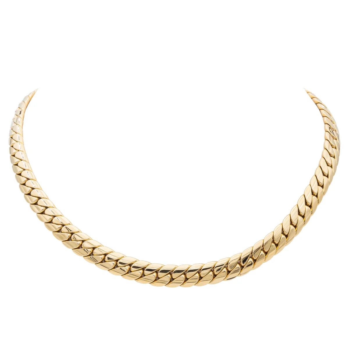 Cartier Collier Maille anglaise Or jaune – Image 2