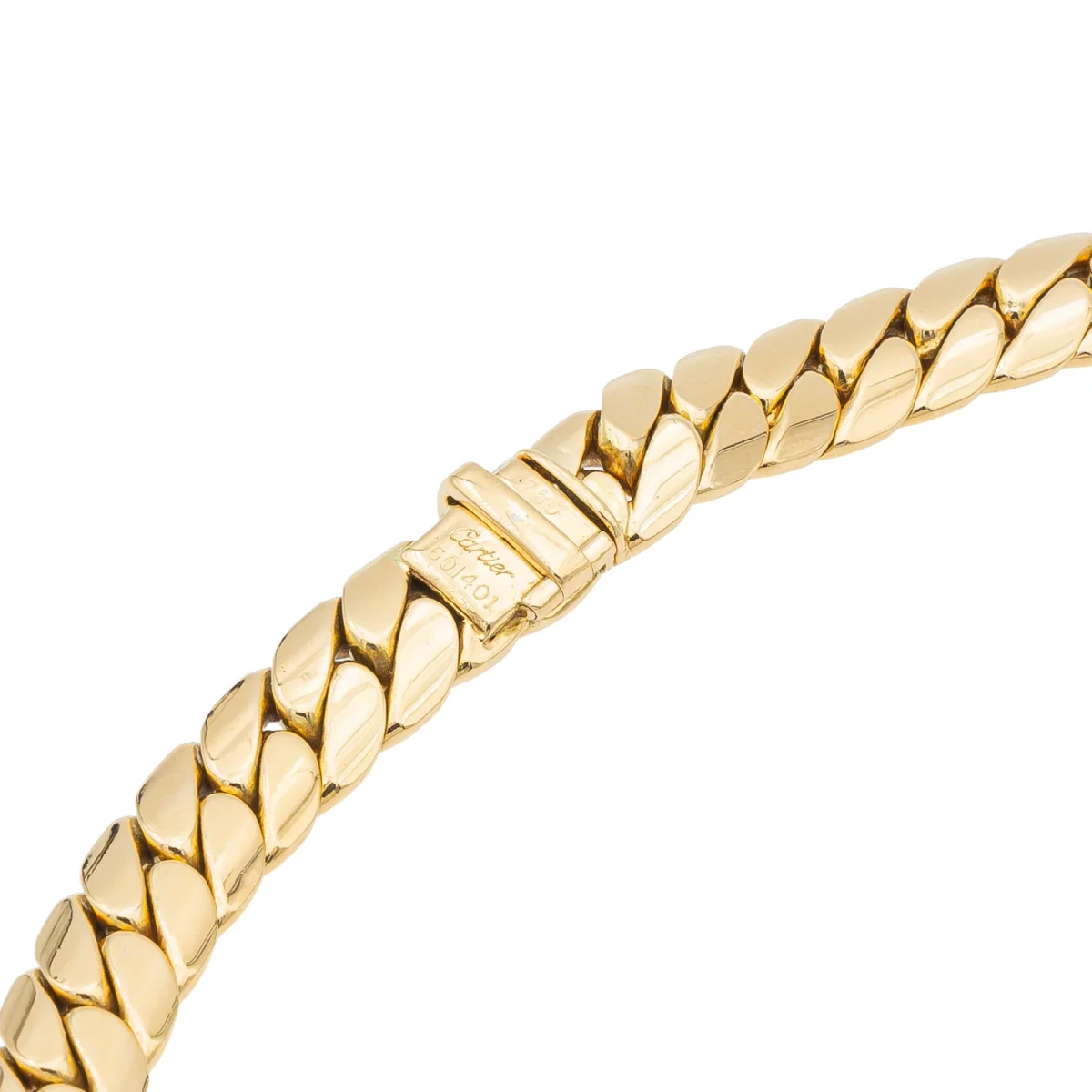 Cartier Collier Maille anglaise Or jaune – Image 5