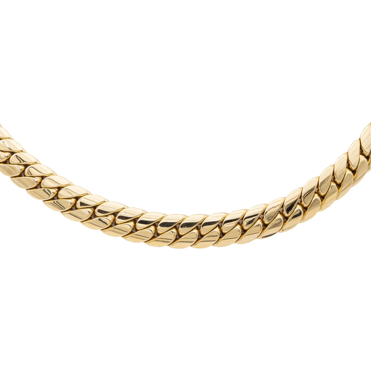 Cartier Collier Maille anglaise Or jaune – Image 6