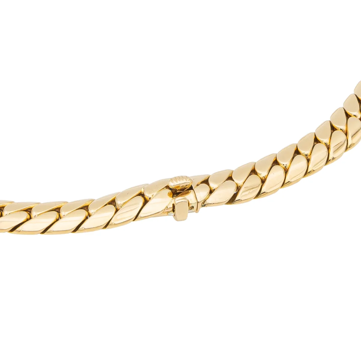 Cartier Collier Maille anglaise Or jaune – Image 7