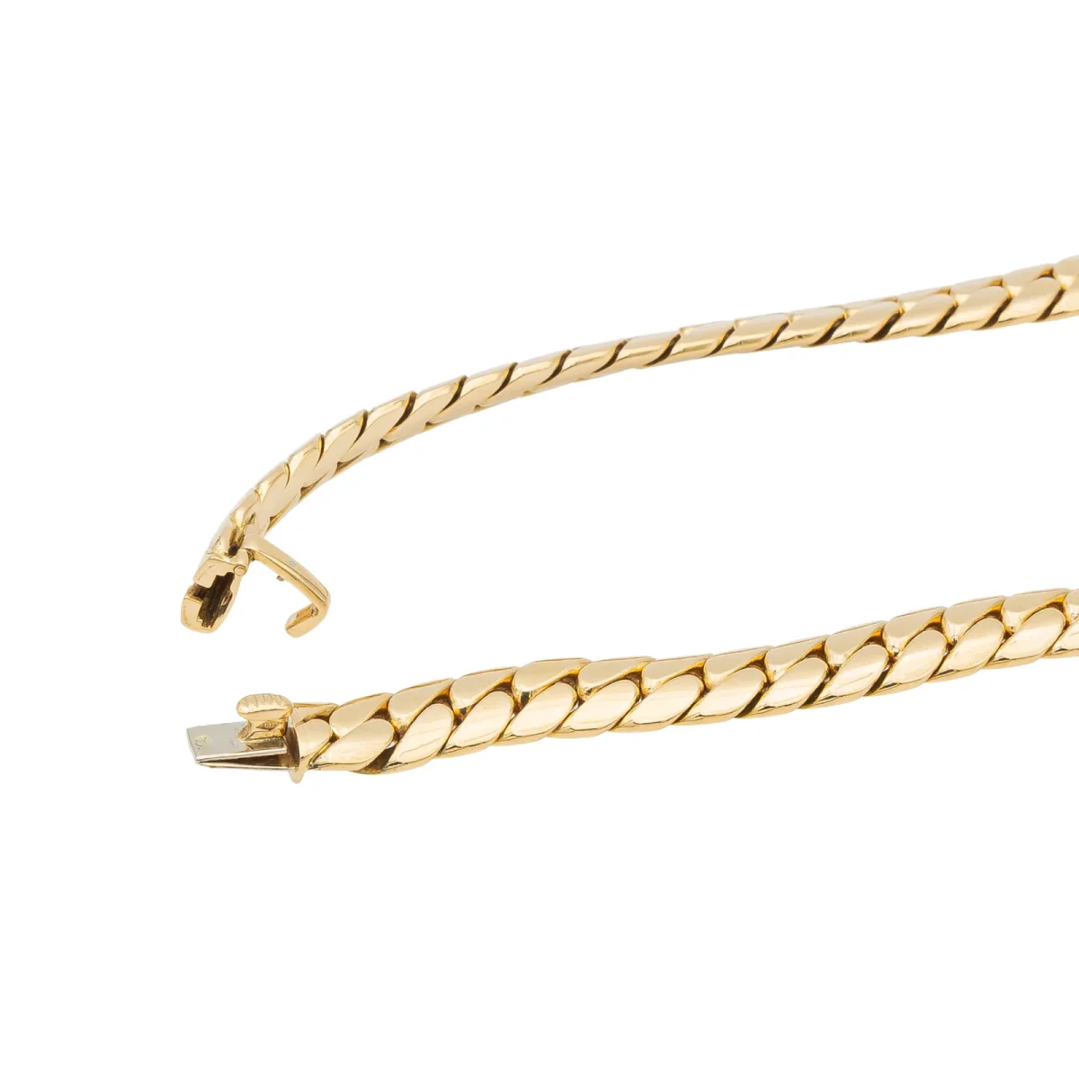 Cartier Collier Maille anglaise Or jaune – Image 8