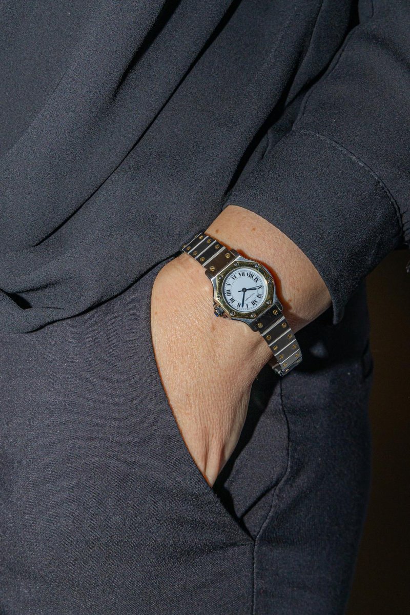 Cartier Montre Santos Acier, Or jaune – Image 3