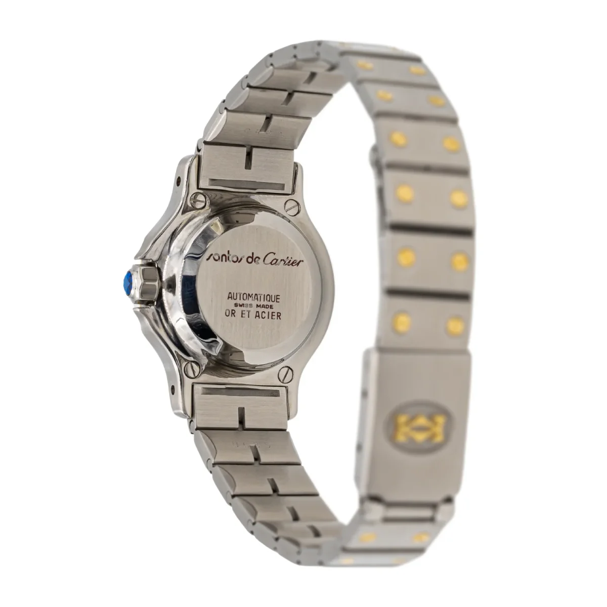 Cartier Montre Santos Acier, Or jaune – Image 5