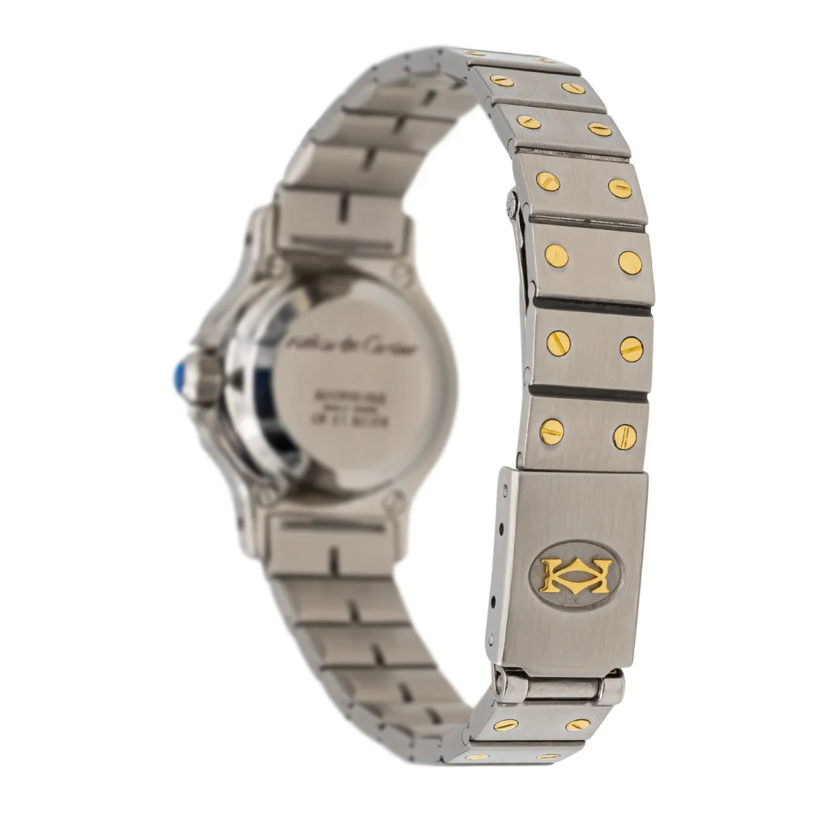 Cartier Montre Santos Acier, Or jaune – Image 8