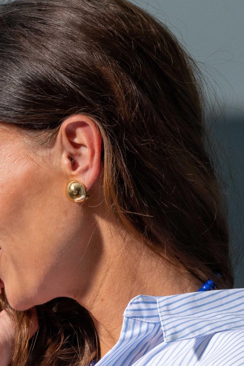 Boucles d'oreilles Clips Or jaune – Image 3