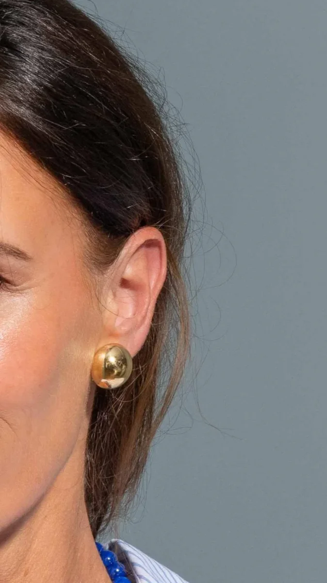 Boucles d'oreilles Clips Or jaune – Image 9