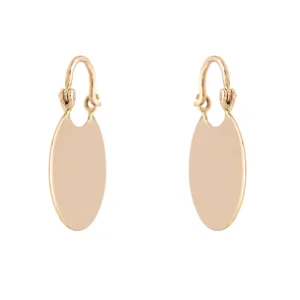 Ginette ny Boucles d'oreilles Donuts hoops Or rose