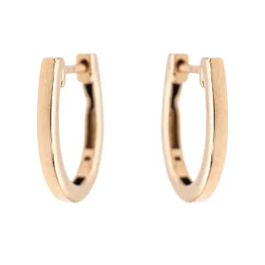 Ginette ny Boucles d'oreilles Créoles Hoop Or rose