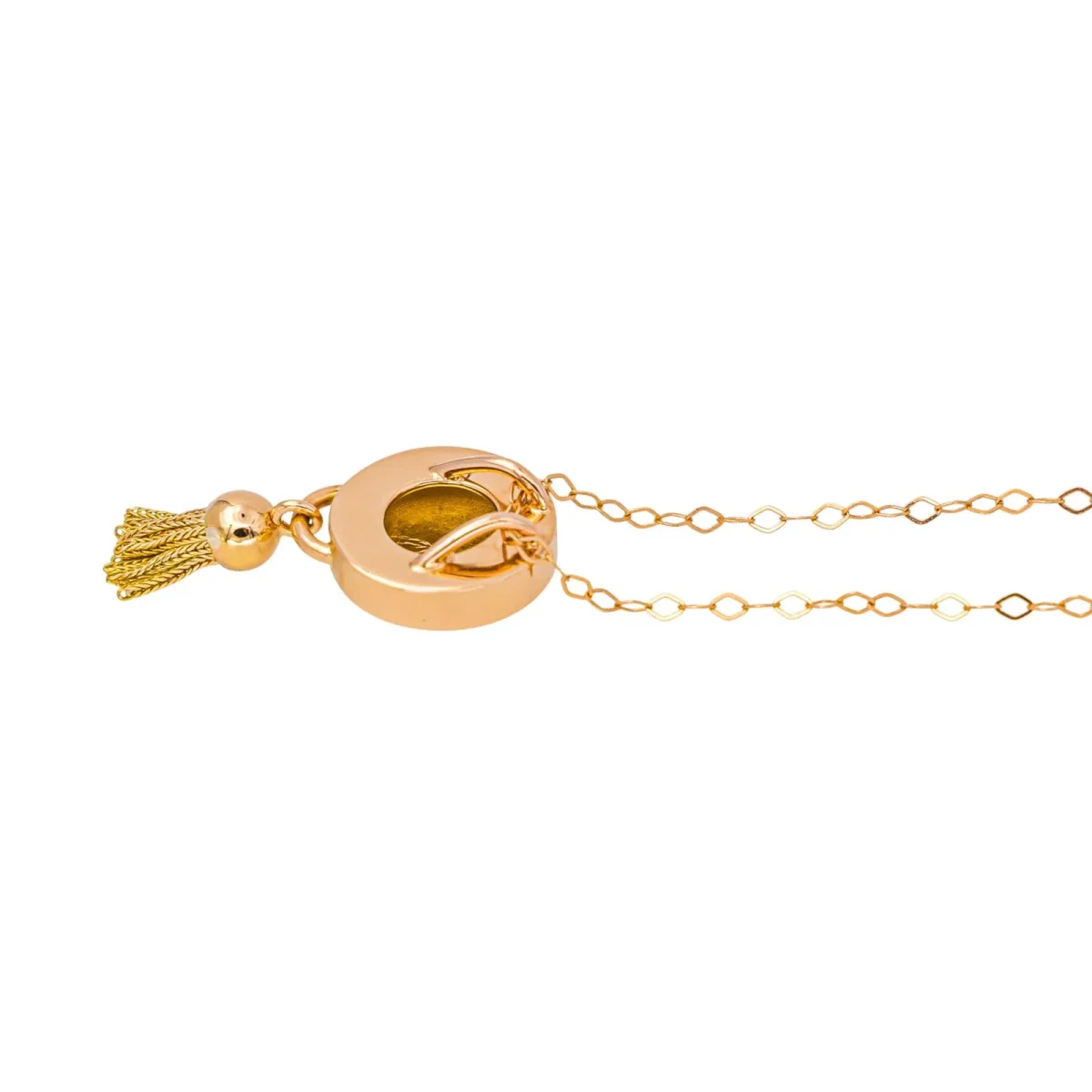 Collier Pendentif Or rose Diamant – Image 7