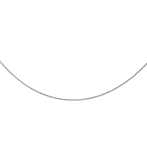 Collier Chaîne Or blanc