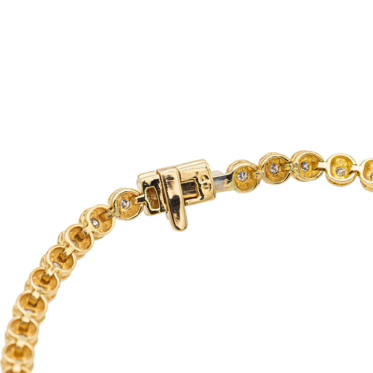 Bracelet Ligne Or jaune Diamant – Image 7