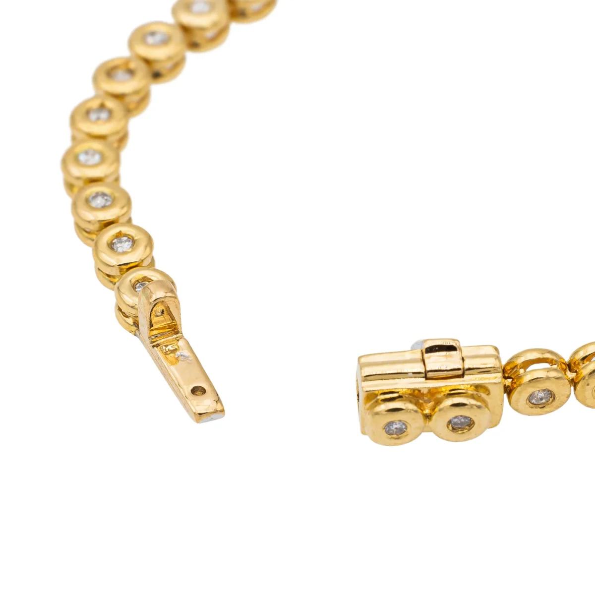 Bracelet Ligne Or jaune Diamant – Image 8