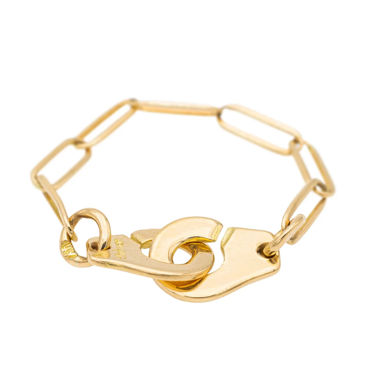 Dinh van Bague Menottes Or jaune – Image 2