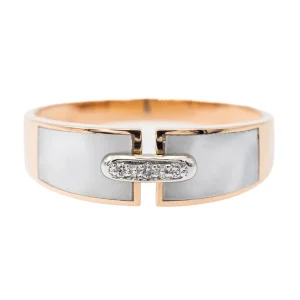 Bague Or rose Diamant