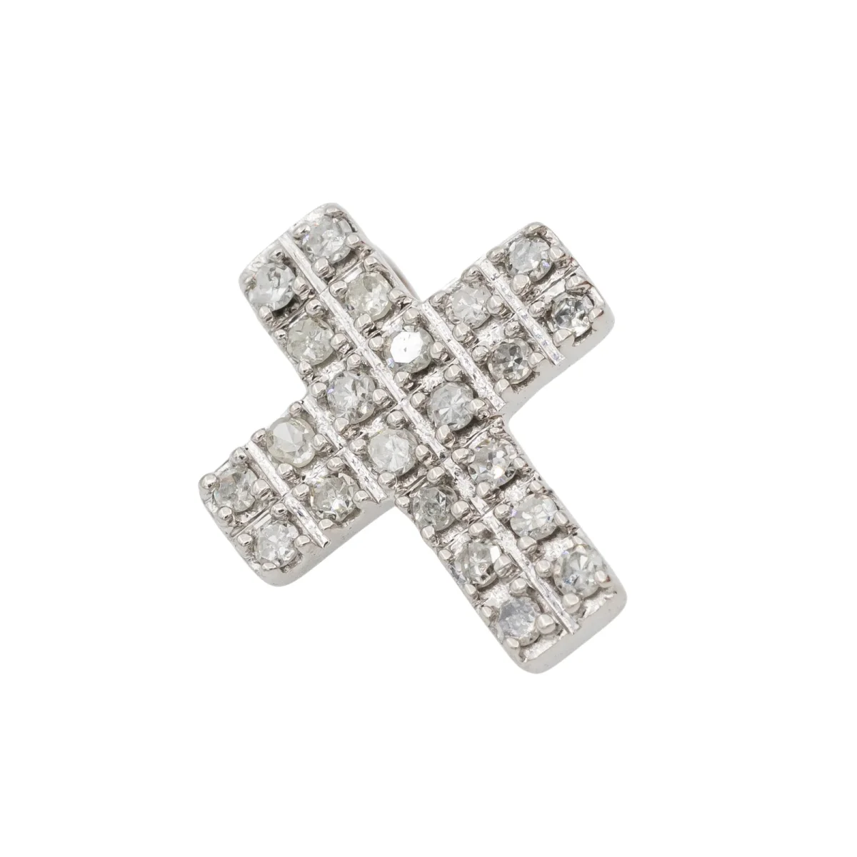 Pendentif Religieux Or blanc Diamant – Image 5