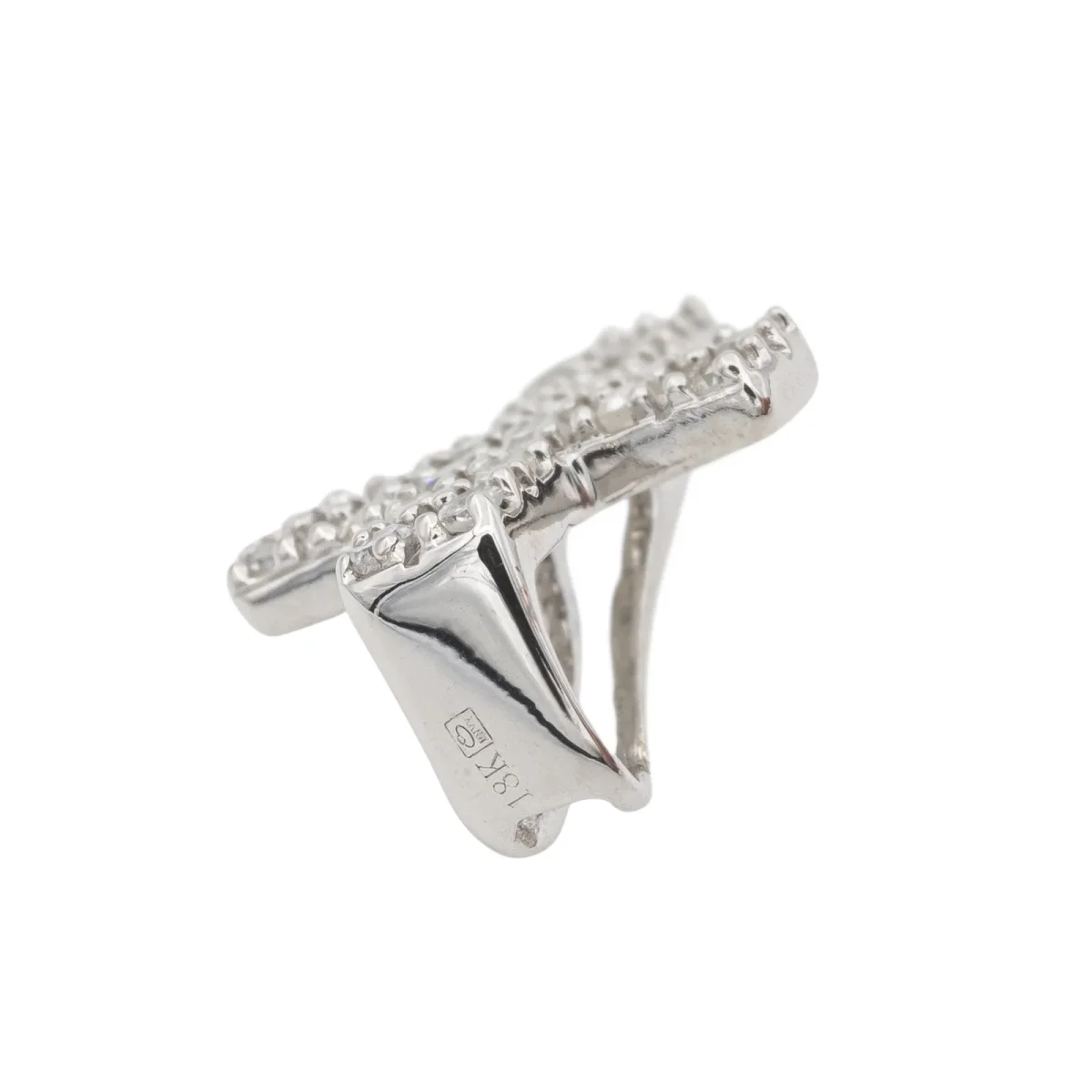 Pendentif Religieux Or blanc Diamant – Image 6