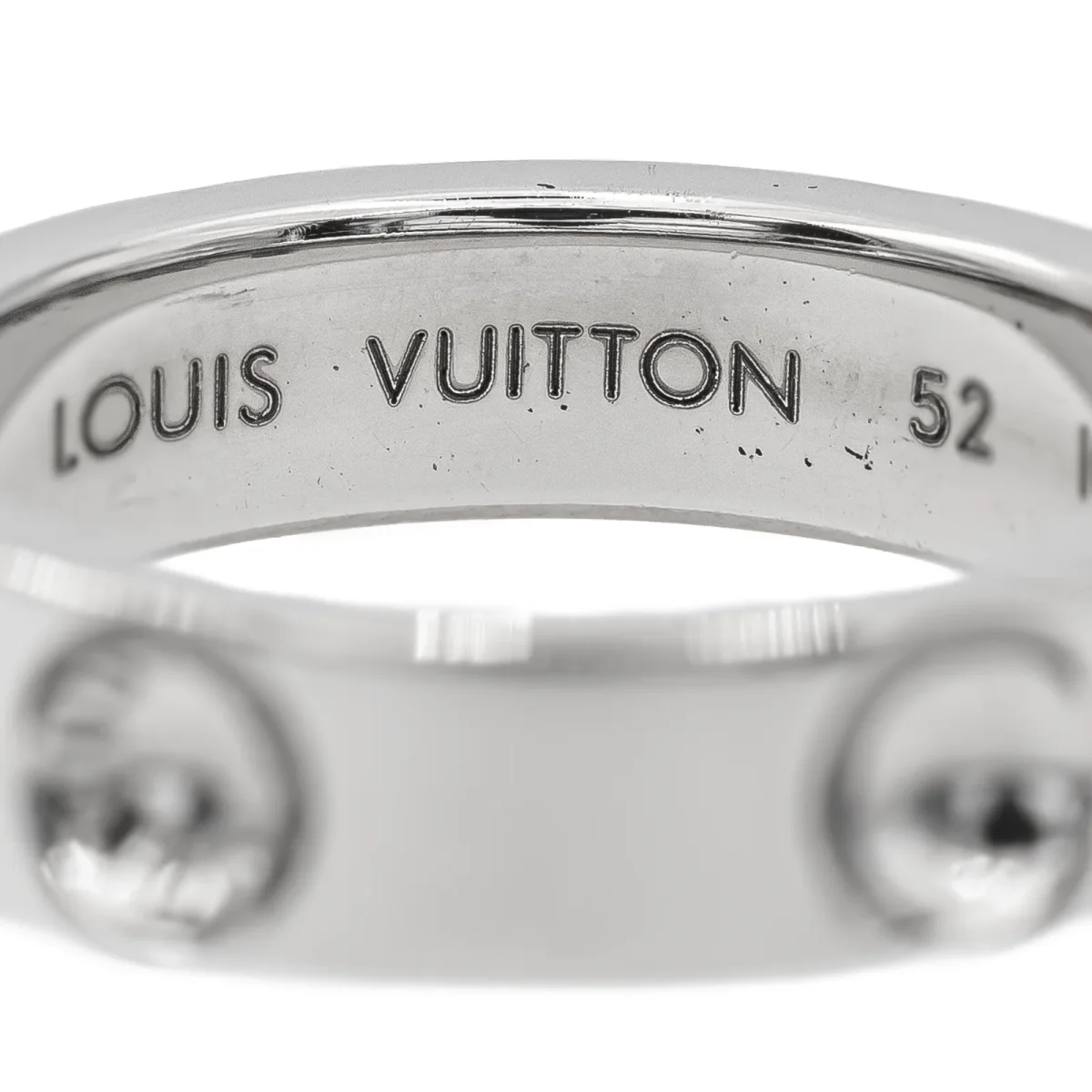 Louis vuitton Bague Alliance Or blanc – Image 4