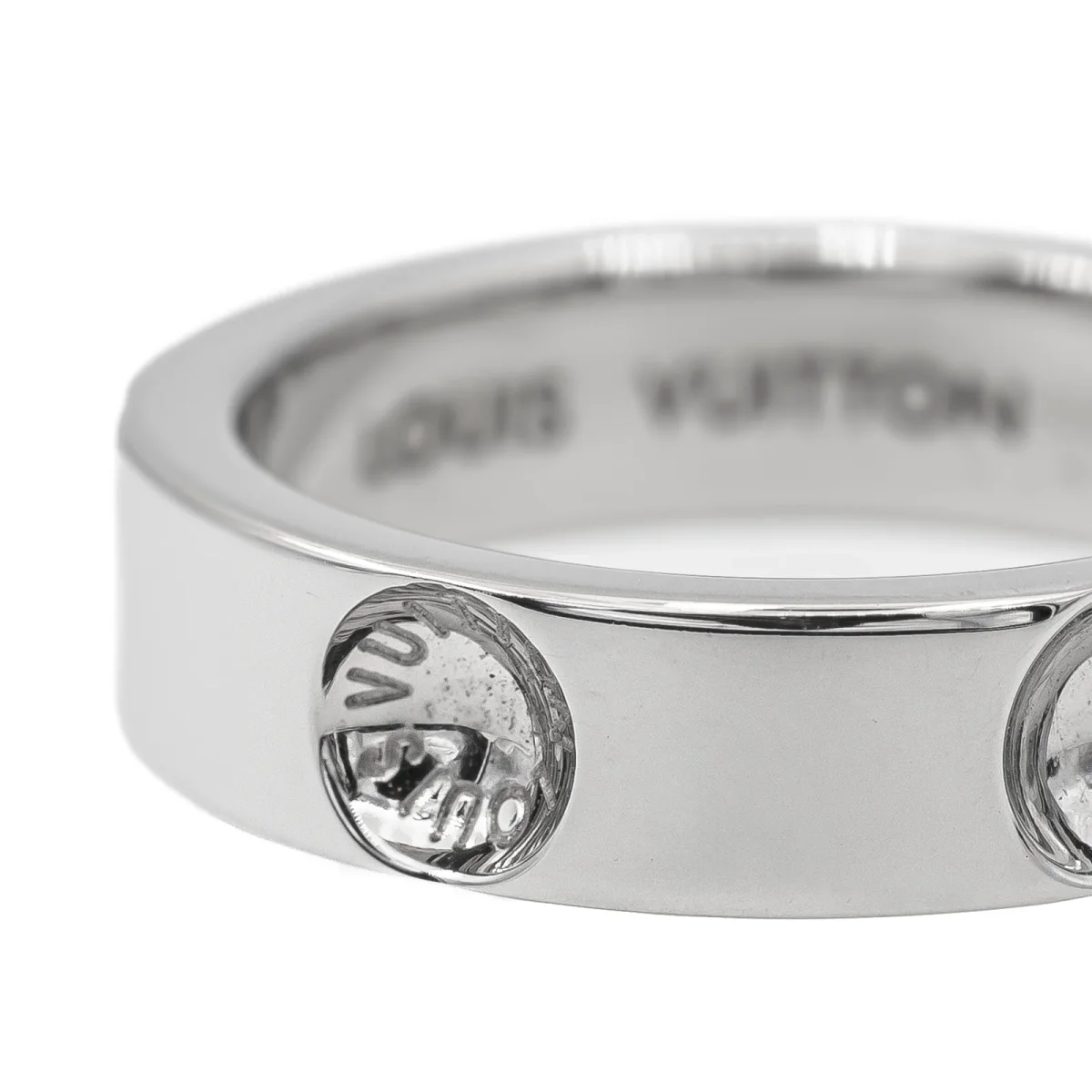 Louis vuitton Bague Alliance Or blanc – Image 7