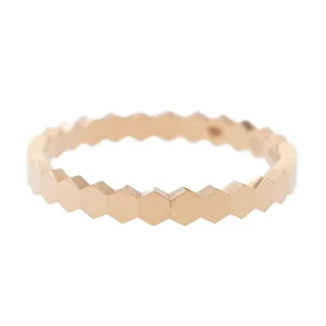 Chaumet Bague Alliance Bee my love Or rose