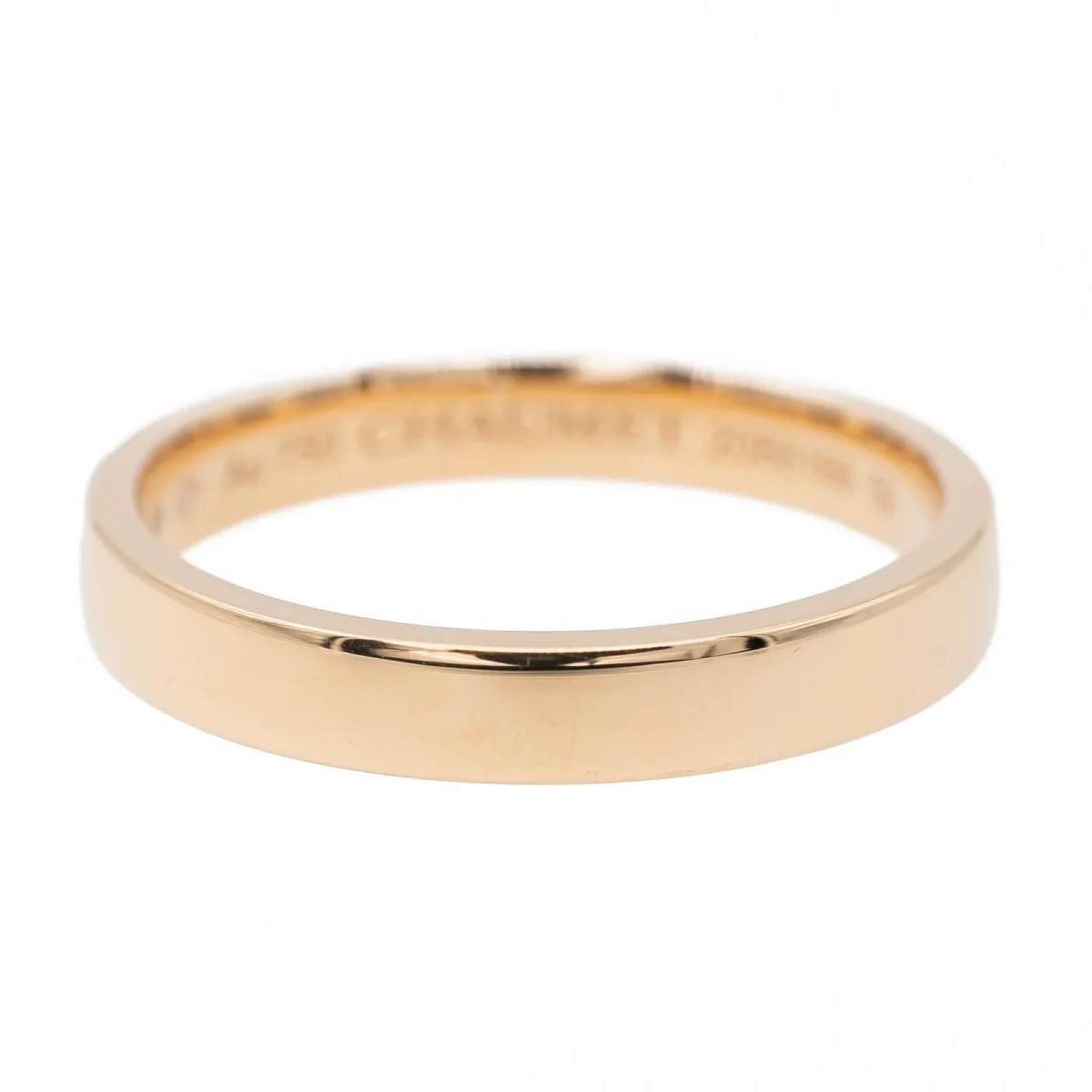 Chaumet Bague Alliance Rubans Or rose Diamant