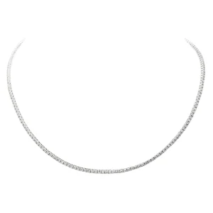 Collier Rivière Or blanc Diamant