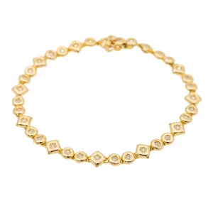 Bracelet Or jaune Diamant