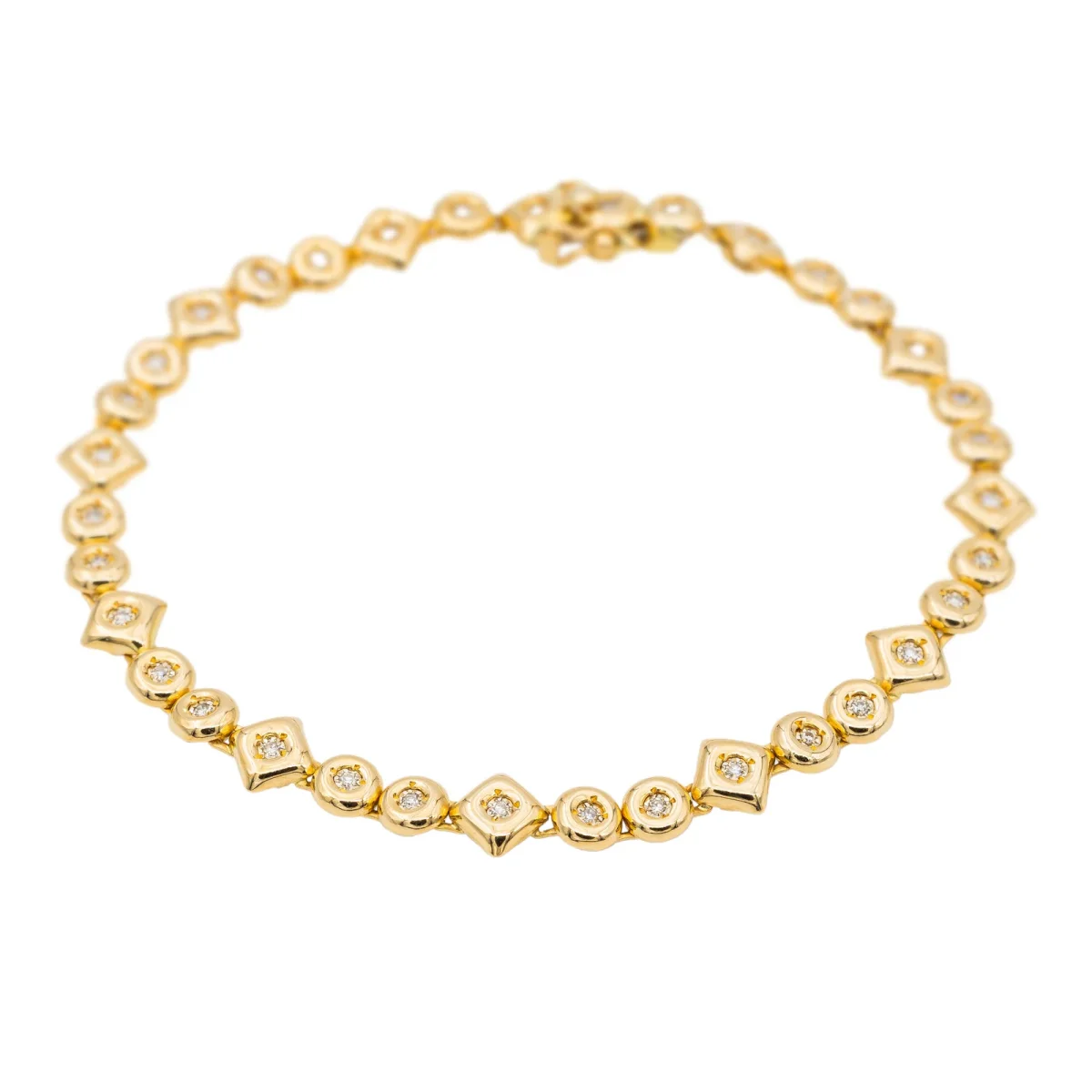 Bracelet Or jaune Diamant