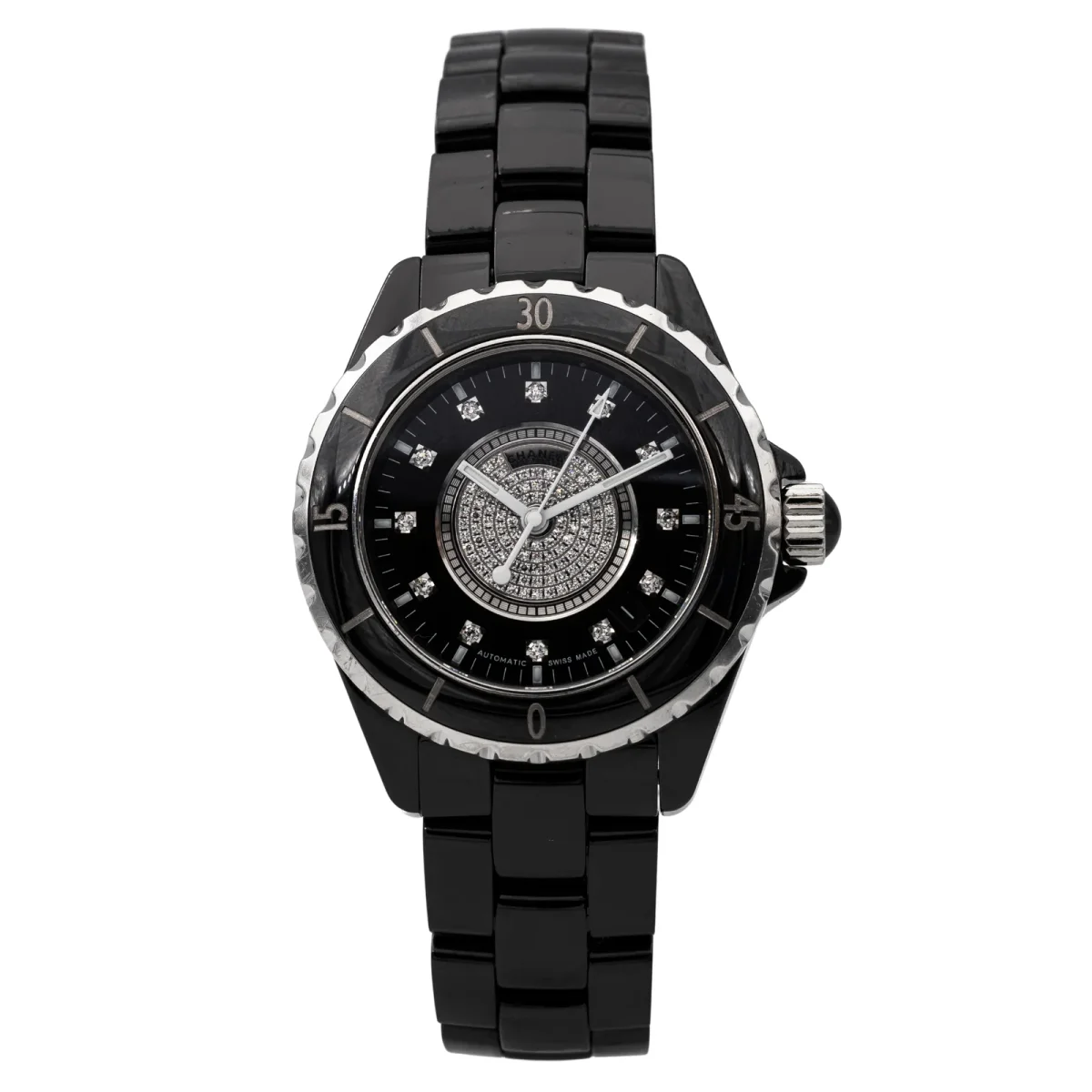 Chanel Montre J12 Céramique Diamant – Image 2