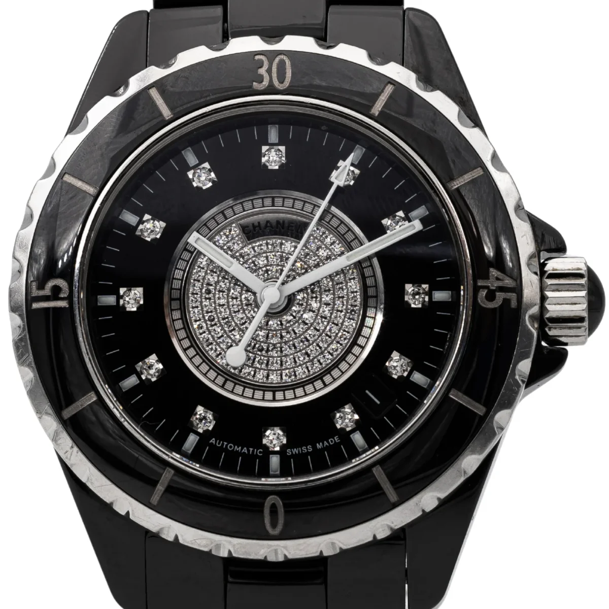 Chanel Montre J12 Céramique Diamant – Image 7