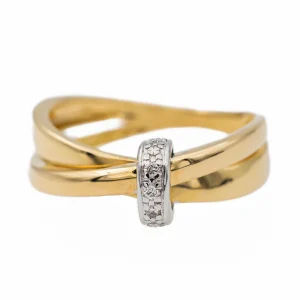 Guy laroche Bague  Or jaune Diamant
