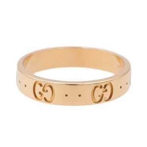 Gucci Bague Icon Or rose