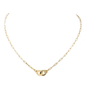 Dinh van Collier Menottes Or jaune