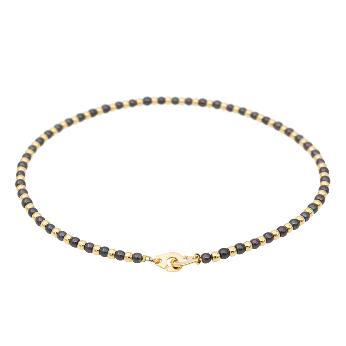 Dinh van Collier Menottes Or jaune Perle – Image 5