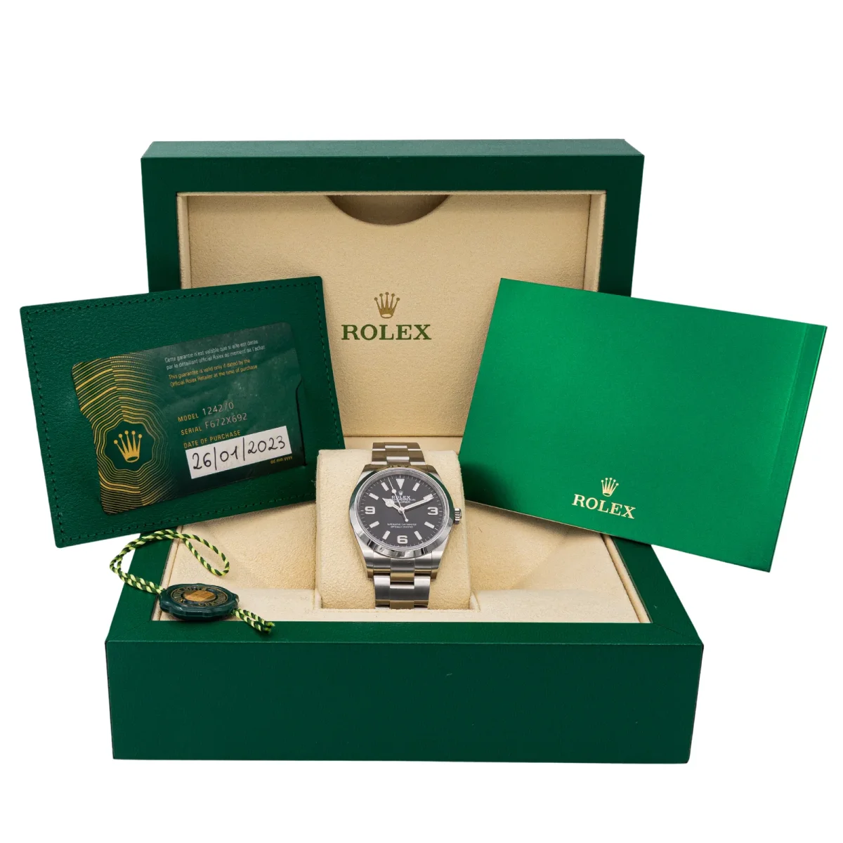 Rolex Montre Oyster explorer Acier – Image 4