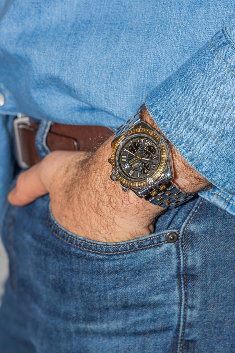 Breitling Montre Crosswind Acier, Or jaune – Image 3