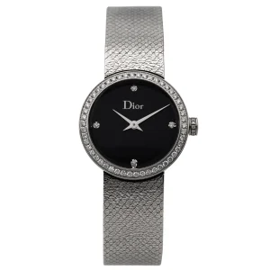 Dior Montre La d de dior Acier Diamant