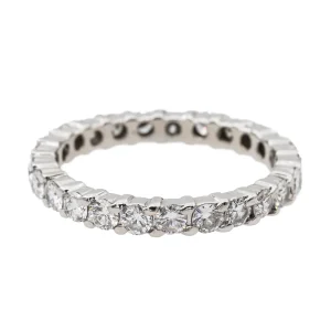 Bague Alliance Or blanc Diamant