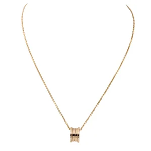 Bulgari Collier Pendentif B.zéro1 Or rose
