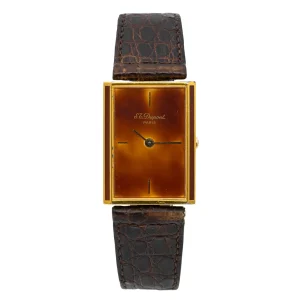 St dupont Montre Plaqué or