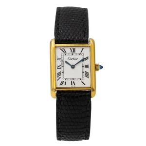 Cartier Montre Tank Plaqué or
