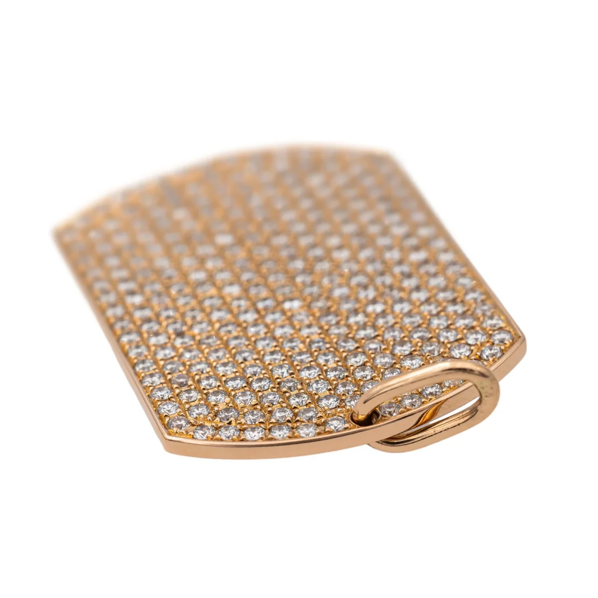 Victoria casal Pendentif Plaque Or rose Diamant – Image 4