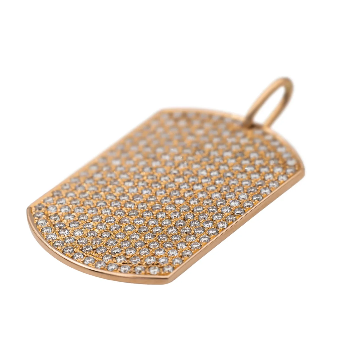 Victoria casal Pendentif Plaque Or rose Diamant – Image 6