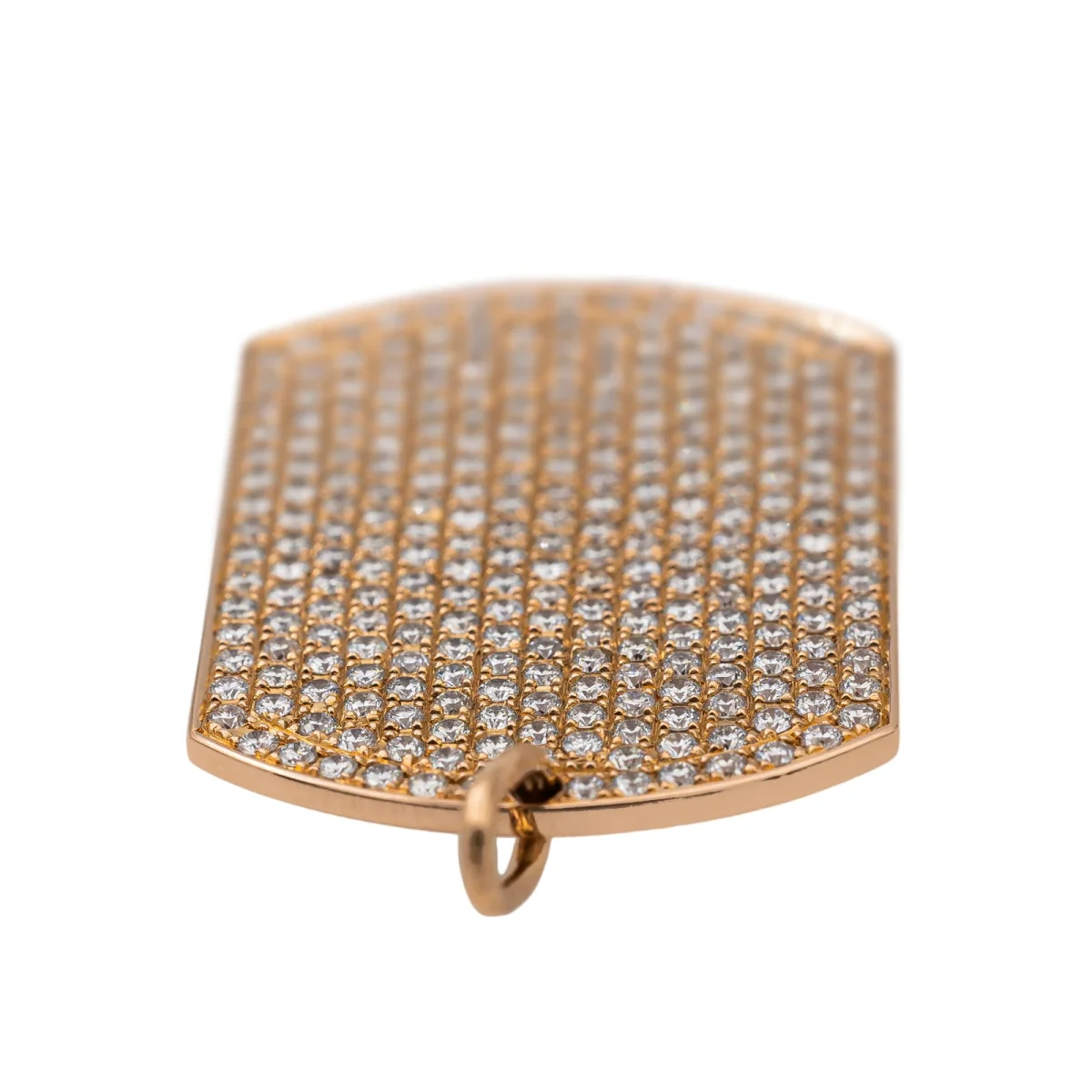 Victoria casal Pendentif Plaque Or rose Diamant – Image 7