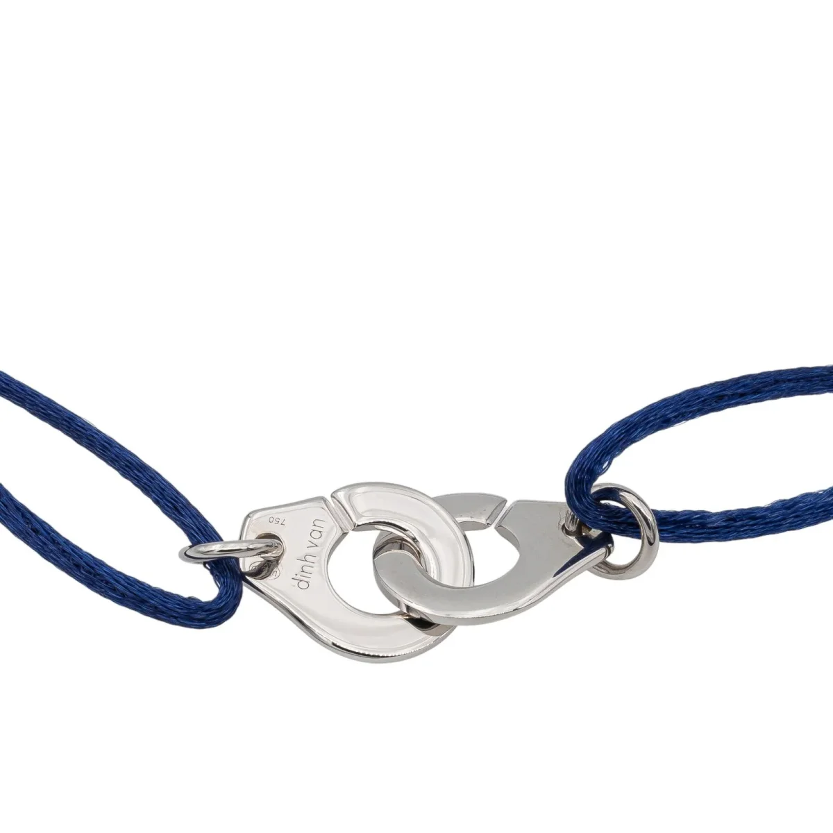 Dinh van Bracelet Cordon Menottes Or blanc – Image 5