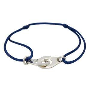 Dinh van Bracelet Cordon Menottes Argent