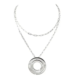 Dinh van Collier Seventies Argent